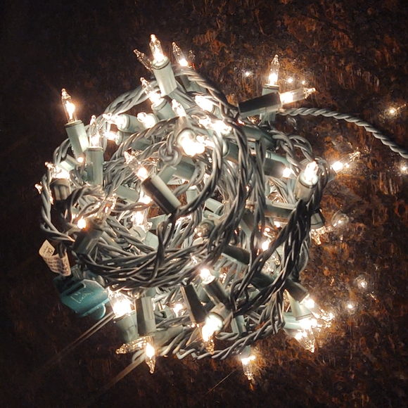 Phillips Holiday Phillips Twinkling White Christmas Lights Euc